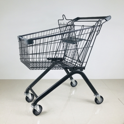 Supermarket Shopping Metal Trolley Cart 120 Litres Powder Coat Finish