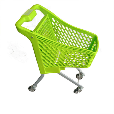 Basket Trolley Used Supermarket Shopping Plastic Customized Kids Children Mini Shopping Cart