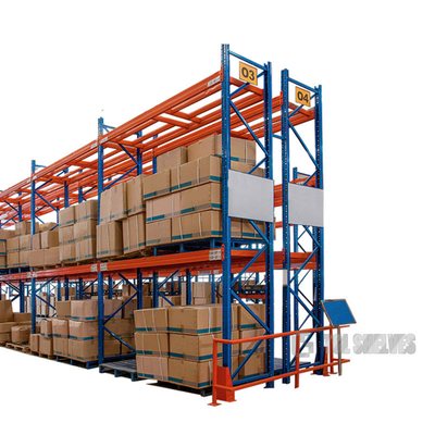 Storage Metal Warehouse Mezzanine Rack Heavy Duty 200-500kg per layer Load Capacity